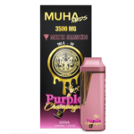 Muha Meds|Melted Diamonds|Disposable|3.5g|Purple Champagne