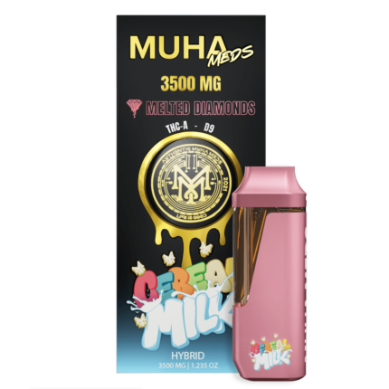 Muha Meds|Melted Diamonds|Disposable|3.5g|Cereal Milk