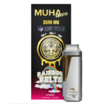 Muha Meds|Live Resin|Disposable|3.5g|Rainbow Belts