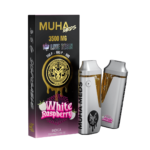Muha Meds|Live Resin|Disposable|3.5g|White Raspberry - Image 2