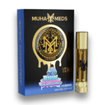 Muha Meds|THC-A|Cartridge|2g|Blue Slushie - Image 2