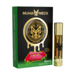 Muha Meds|THC-A|Cartridge|2g|Watermelon Gelato - Image 2
