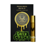 Muha Meds|Delta 10|Cartridge|1g|Green Crack