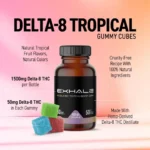 ExhaleWell | Delta-8 Gummies | Tropical | 1500mg - Image 4