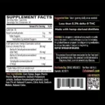 ExhaleWell | D8/D9/THCP Sugar Coated Gummy Cube | Strawnana - Image 5