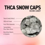 Exhalewell | Skunk Candy | Snow Caps THCA Flower | 3.5g - Image 3