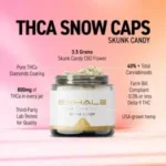 Exhalewell | Skunk Candy | Snow Caps THCA Flower | 3.5g - Image 2