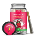 Exhalewell | THCA Baby J's | Triple-Infused Pre-Rolls | Strawberry Cough Strain