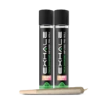 Exhalewell | THCA Diamond Infused Pre Roll | Hybrid - Gelato Strain | 1g - Image 2