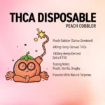 Exhalewell | Peach Cobbler | THCA Disposable | 2g - Image 2