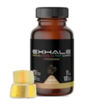 ExhaleWell | D8/D9/THCP Sugar Coated Gummy Cube | Strawnana